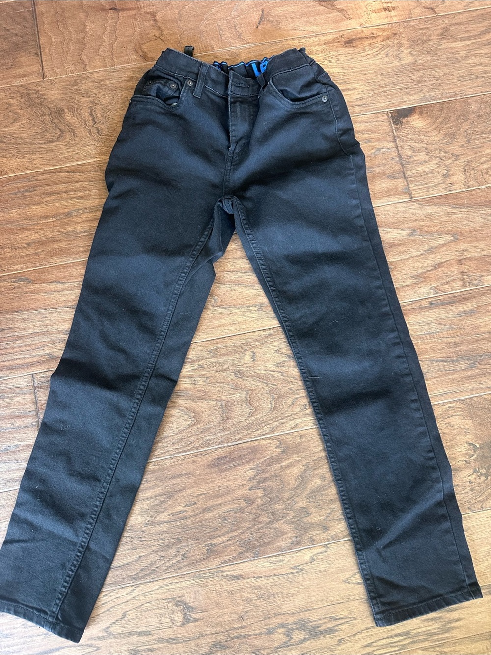 Levi’s Boys Black Jeans Size 12 Regular Straight Leg -Like New
